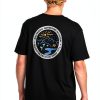 Billabong Mens T-Shirt Cotton Comfort Fit Deep Blue Black-1