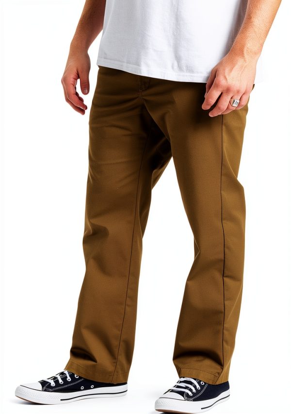 Billabong Mens Casual Pants Cotton Twill Relaxed Straight-1