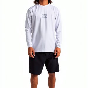 Billabong Womens Rash Guard Synthetic UPF 50+ Crew-0