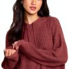 Billabong Womens Hooded Sweater Cotton Blend Oversized Fit-2