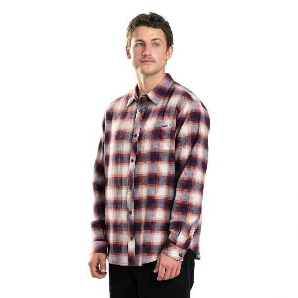 Billabong Mens Button Up Shirt Cotton Polyester Casual Fit-2