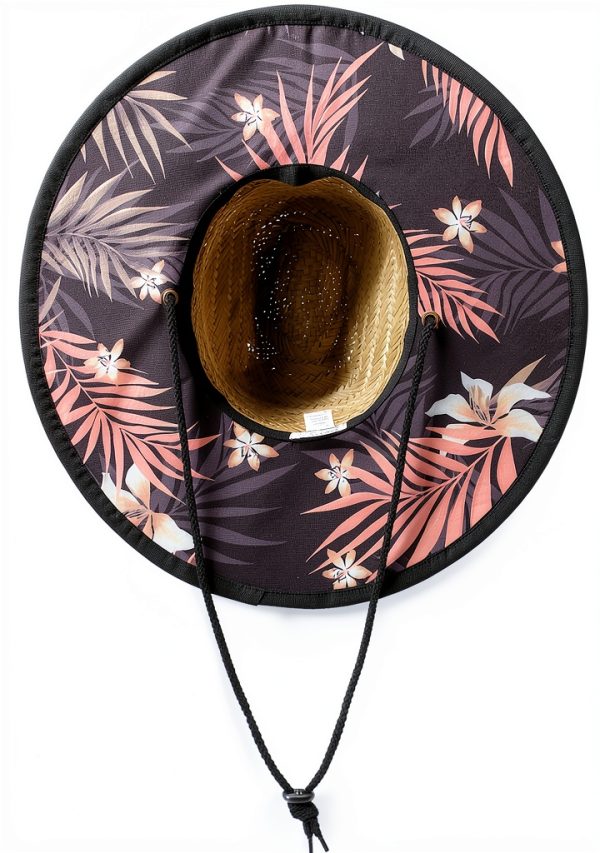 Billabong Womens Sun Hat Seagrass Straw Wide Brim-3