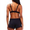 Billabong Womens Volley Boardshort Smocked Waistband Black-3
