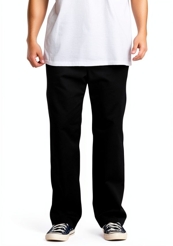 Billabong Mens Casual Pants Cotton Twill Relaxed Fit-0