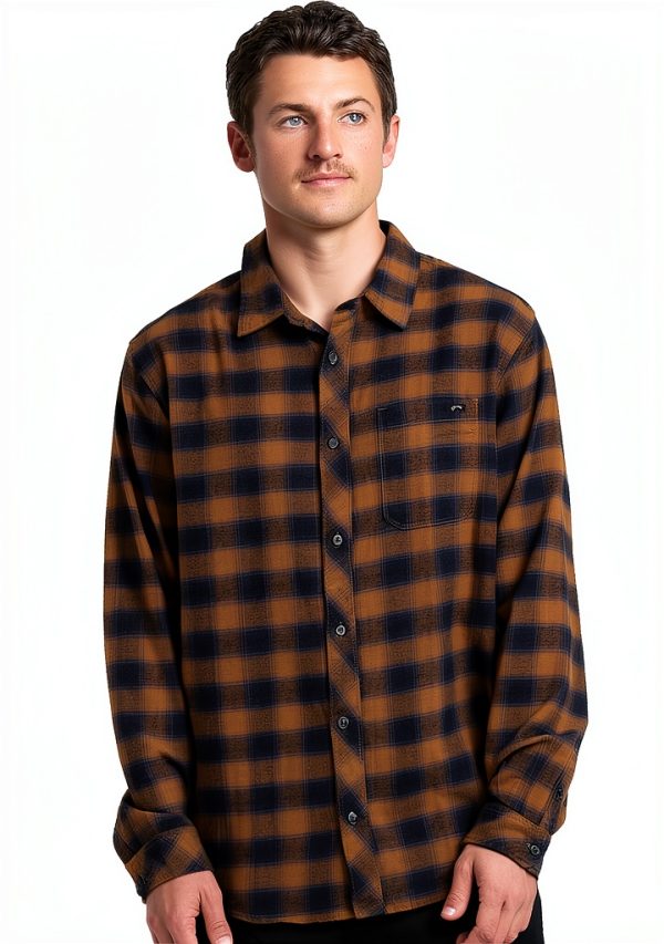 Billabong Mens Button Down Shirt Cotton Casual Fit-0