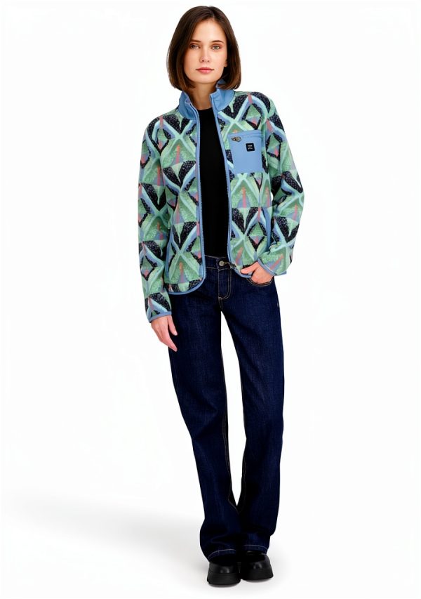 Billabong Womens Fleece Jacket Soft Warm Outdoor Casual-2