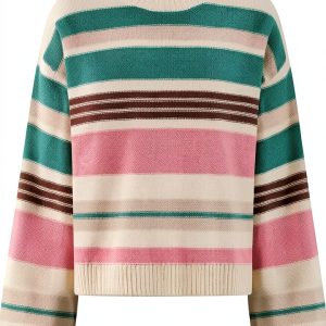 Billabong Girls Pullover Sweater Knit Crew Neck Regular Fit-0