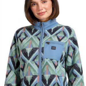 Billabong Womens Fleece Jacket Soft Warm Outdoor Casual-0
