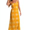 Billabong Womens Viscose Dress Casual Formal Wheat Color-3