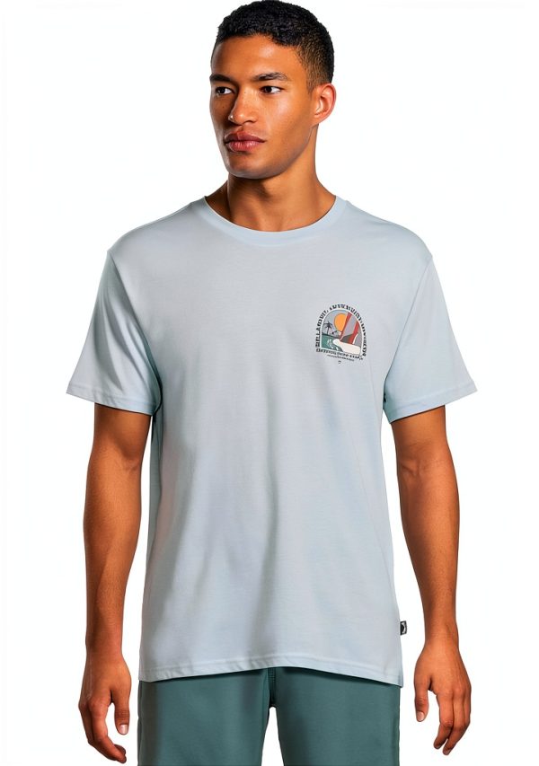 Billabong Mens T-Shirt Cotton Short Sleeve Crew Neck-0