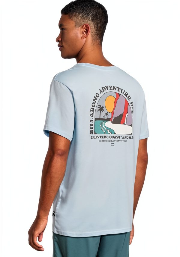Billabong Mens T-Shirt Cotton Short Sleeve Crew Neck-2