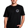 Billabong Mens T-Shirt Cotton Comfort Fit Deep Blue Black-0