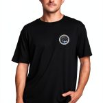 Billabong Mens T-Shirt Cotton Comfort Fit Deep Blue Black-0
