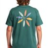 Billabong Mens Cotton T-Shirt Navy Sage Green Sizes-1