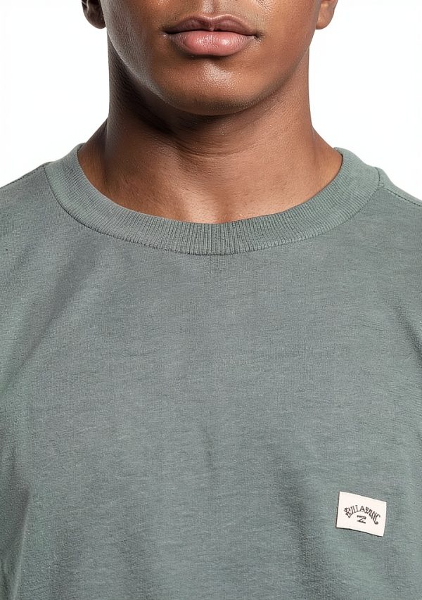 Billabong Crew Fleece Mens Sweatshirt Midnight Blue Sage-3