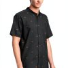 Billabong Mens Short Sleeve Shirt Cotton Polyester Blend-1