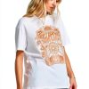Billabong Womens Cotton T-Shirt Relaxed Fit Screen Print-2