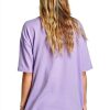Billabong Womens T-Shirt Cotton Oversized Fit Crew Neck-1