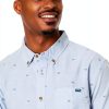 Billabong Mens Jacquard Woven Short Sleeve Button Down Shirt-2