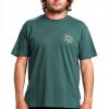 Billabong Mens Cotton T-Shirt Navy Sage Green Sizes-0
