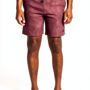 Volcom Mens Quick Dry Shorts Elastic Waist Multiple Pockets-0