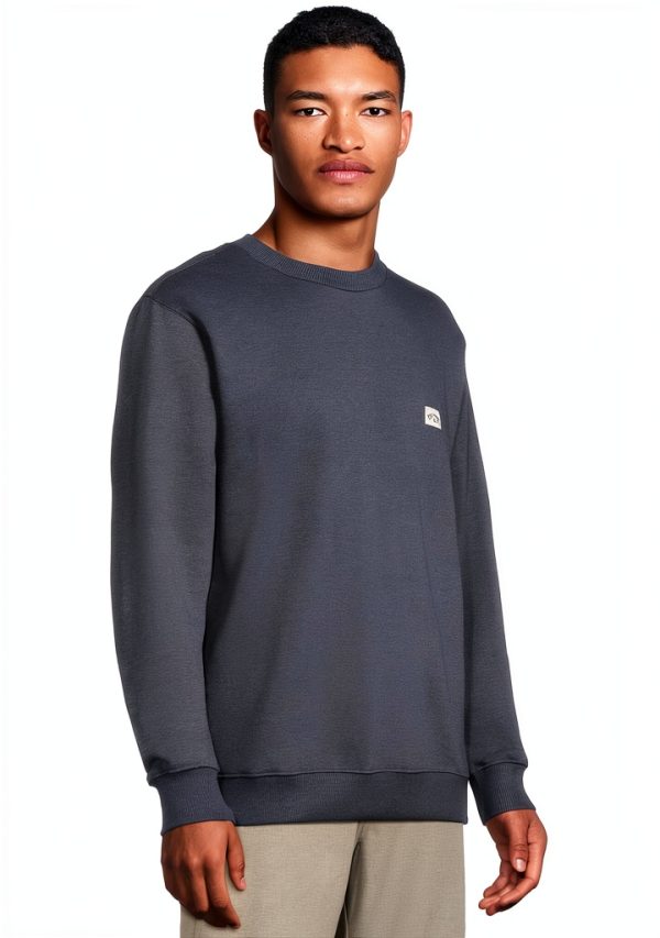 Billabong Crew Fleece Hoodie Mens Midnight Blue Sage Green-1