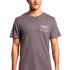 Billabong Mens T-Shirt Cotton Slim Fit Black Grey Violet-0