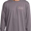 Billabong Mens T-Shirt Organic Cotton Core Fit Gray Violet-0