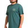 Billabong Mens Cotton T-Shirt Navy Sage Green Sizes-2