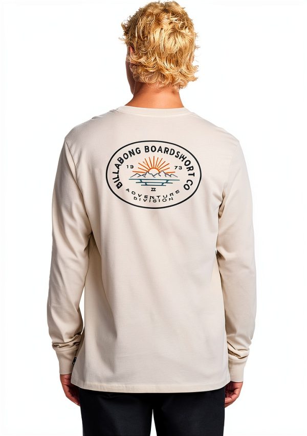 Billabong Mens T-Shirt Organic Cotton Screen Print Comfort-1