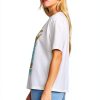 Billabong Womens Cotton T-Shirt Stencil Wash Sizes-2