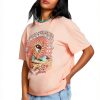 Billabong Womens Cotton T-Shirt Relaxed Fit Crew Neck-1