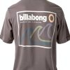 Billabong Mens T-Shirt Cotton Slim Fit Black Grey Violet-3