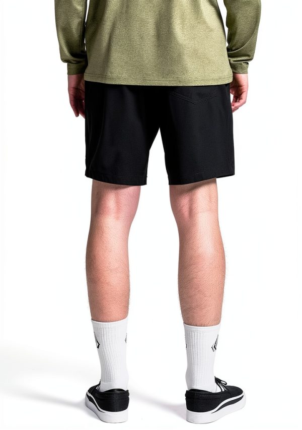 Volcom Mens Chino Shorts Stretch Waistband Flat Front-4