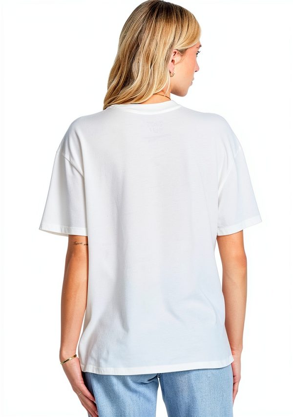 Billabong Womens Cotton T-Shirt Relaxed Fit Screen Print-1